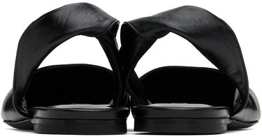 Tøj BY FAR BY FAR Yasha Slingback Flats Sort | MWFFC024LL002BK001PL, 1