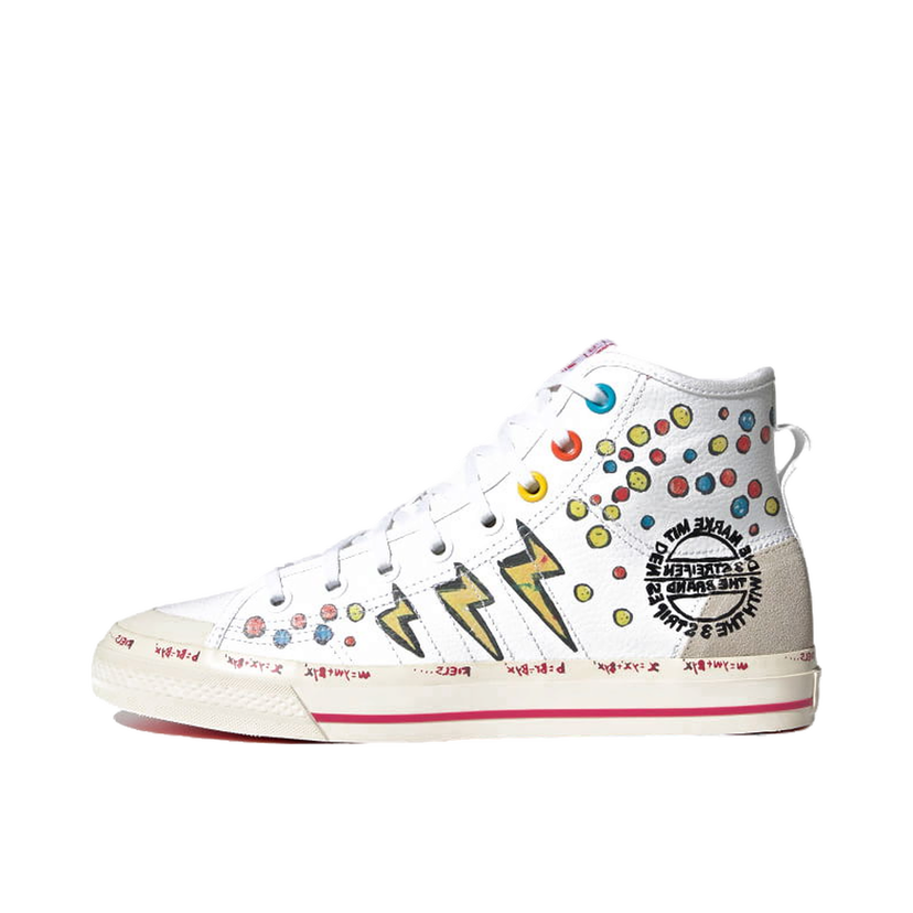 Sneakers og sko adidas Originals Nizza Hi Disney Hvid | GZ8838