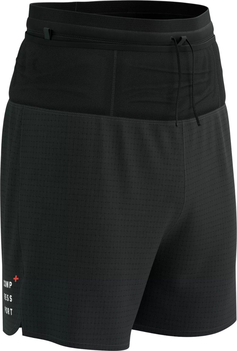 Shorts Compressport Trail Racing Overshort Shorts Sort | ashm3739000