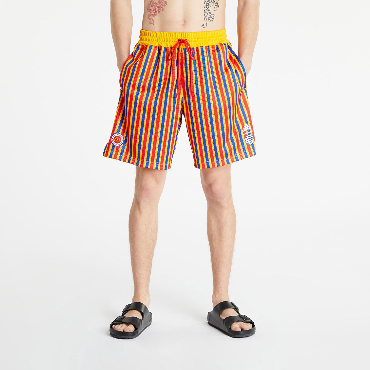 Shorts adidas Performance Eric Emanuel x McDonald's x Shorts Athletic Rød | HB0737, 0