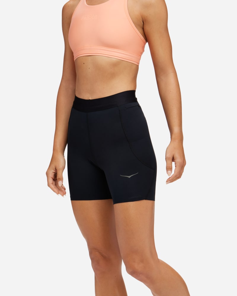 Shorts Hoka One One Novafly 6'' Knit Shorts Sort | 1151088-BLK