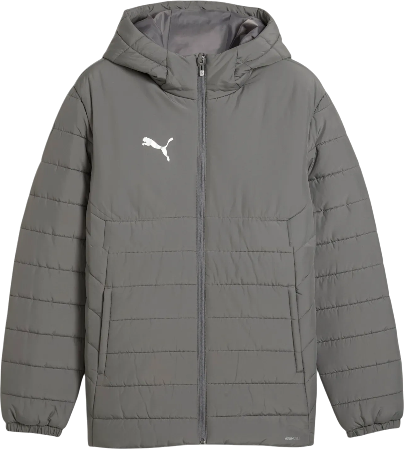 Puffer jakke Puma teamAdiitions Padded Hooded Jacket Grå | 659795-13, 0