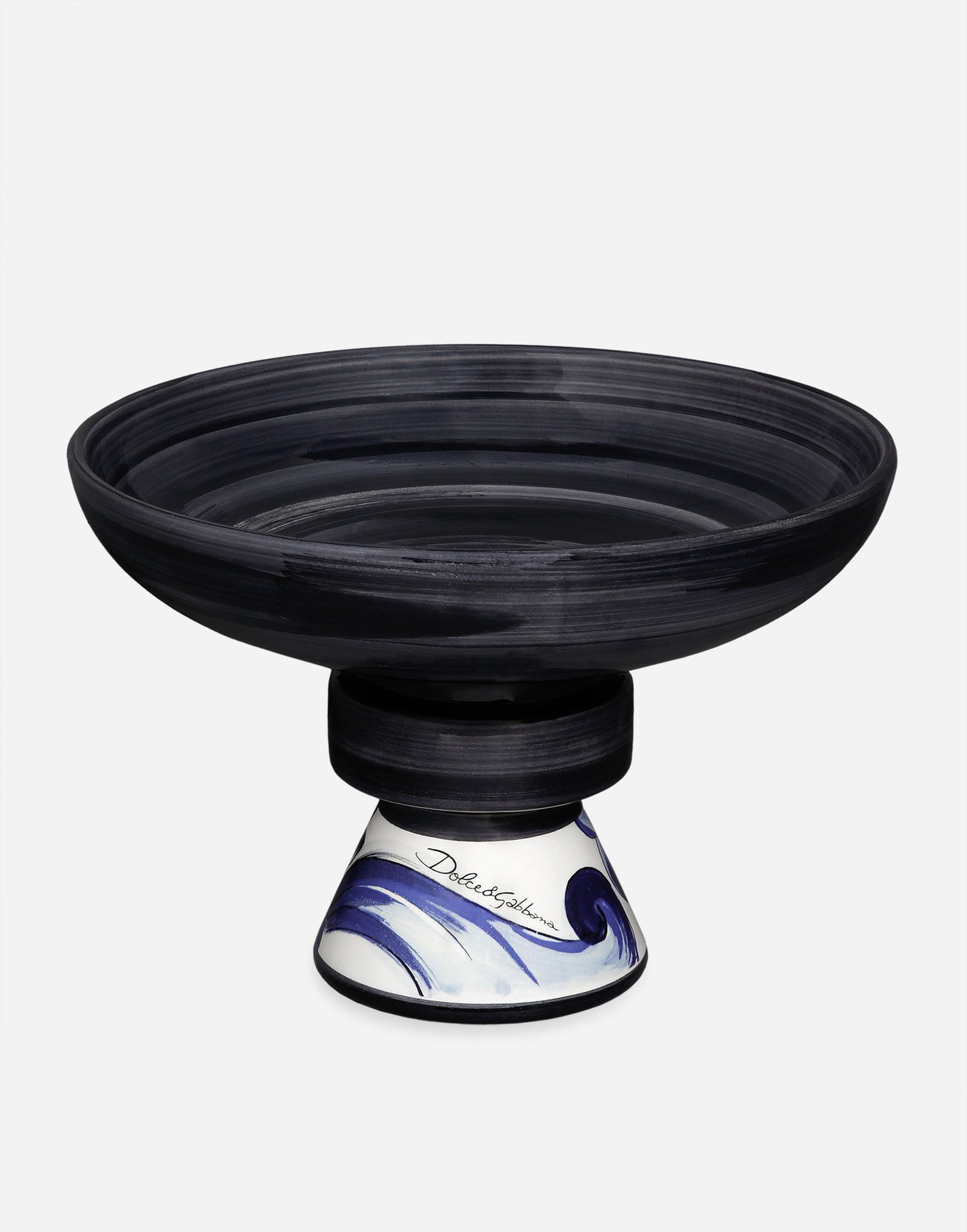Home decor Dolce & Gabbana Dolce & Gabbana Ceramic Serving Platter Blå | TCC189TCACDUB001, 1