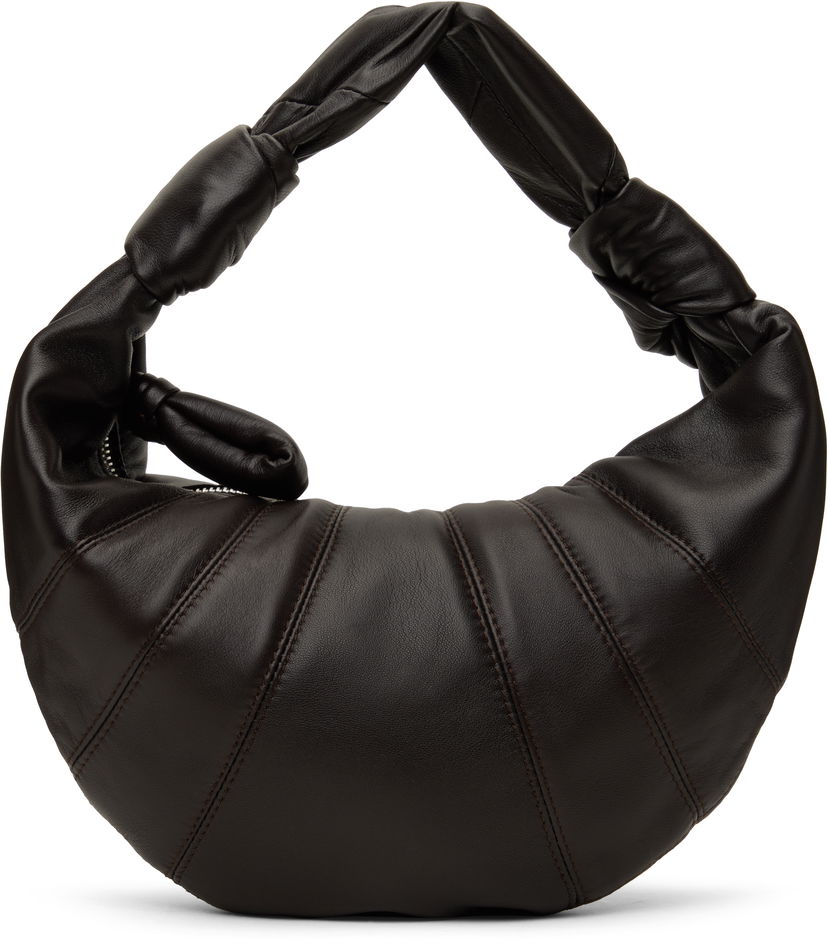 Håndtaske LEMAIRE Mini Fortune Croissant Shoulder Bag Sort | BG0125 LL095