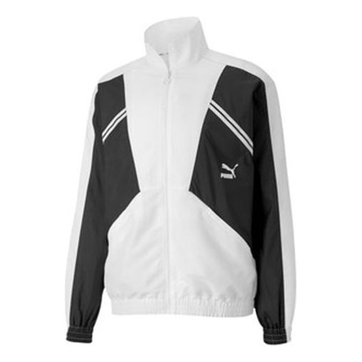 Vindjakke Puma Puma Casual Sports Jacket Hvid | 597368-02