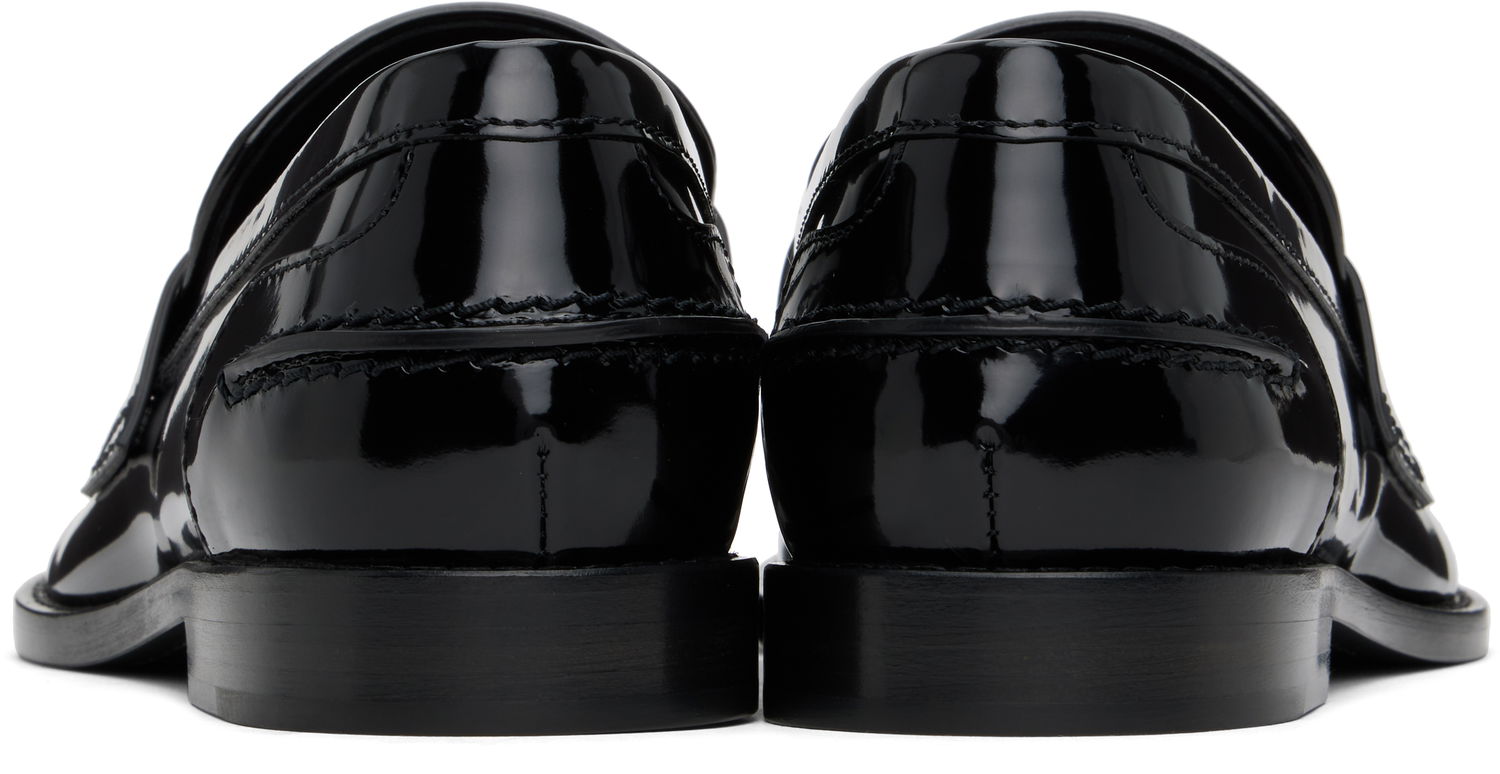 Tilbehør Amina Muaddi Amina Muaddi Tilda Loafers Sort | TILDA LOAFER LEATHER, 1