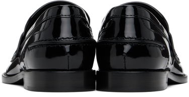 Tilbehør Amina Muaddi Amina Muaddi Tilda Loafers Sort | TILDA LOAFER LEATHER, 1
