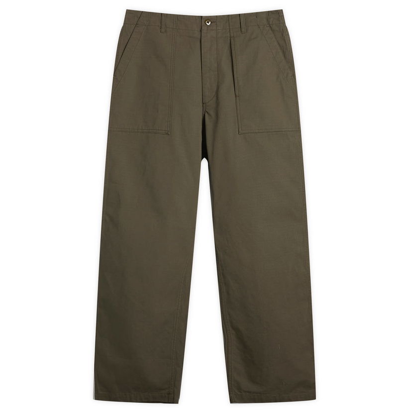 Bukser Engineered Garments Heavyweight Ripstop Fatigue Pants, Size Small Grøn | 25F1F004-BK002