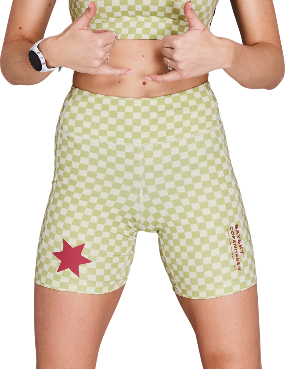 Shorts Saysky Saysky Checker Combat+ 7" Short Tights Grøn | nwrst30c1034, 0
