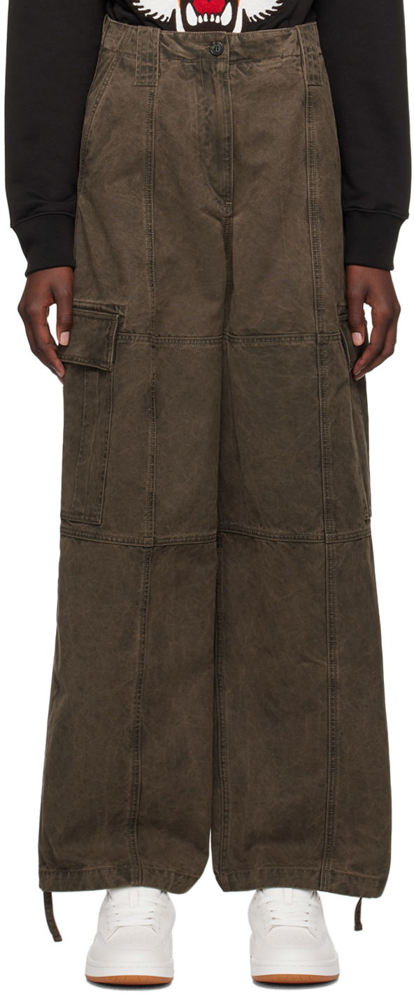 Cargo bukser KENZO Gray Paris Cargo Pants Grå | FE62PA0909GK