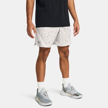 Shorts Under Armour Curry Mesh-Shorts Hvid | 1383375-114, 0