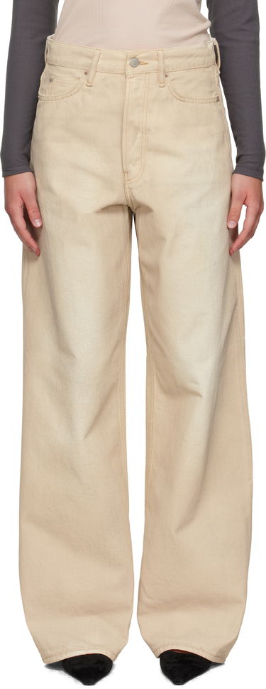 Jeans Acne Studios Acne Studios 1981 Loose Fit Jeans Beige | C00084-, 0