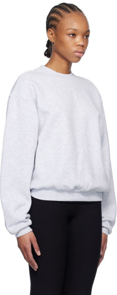 Sweater SKIMS SKIMS Fleece Classic Crewneck Sweatshirt Grå | PL-PLO-8367W, 1