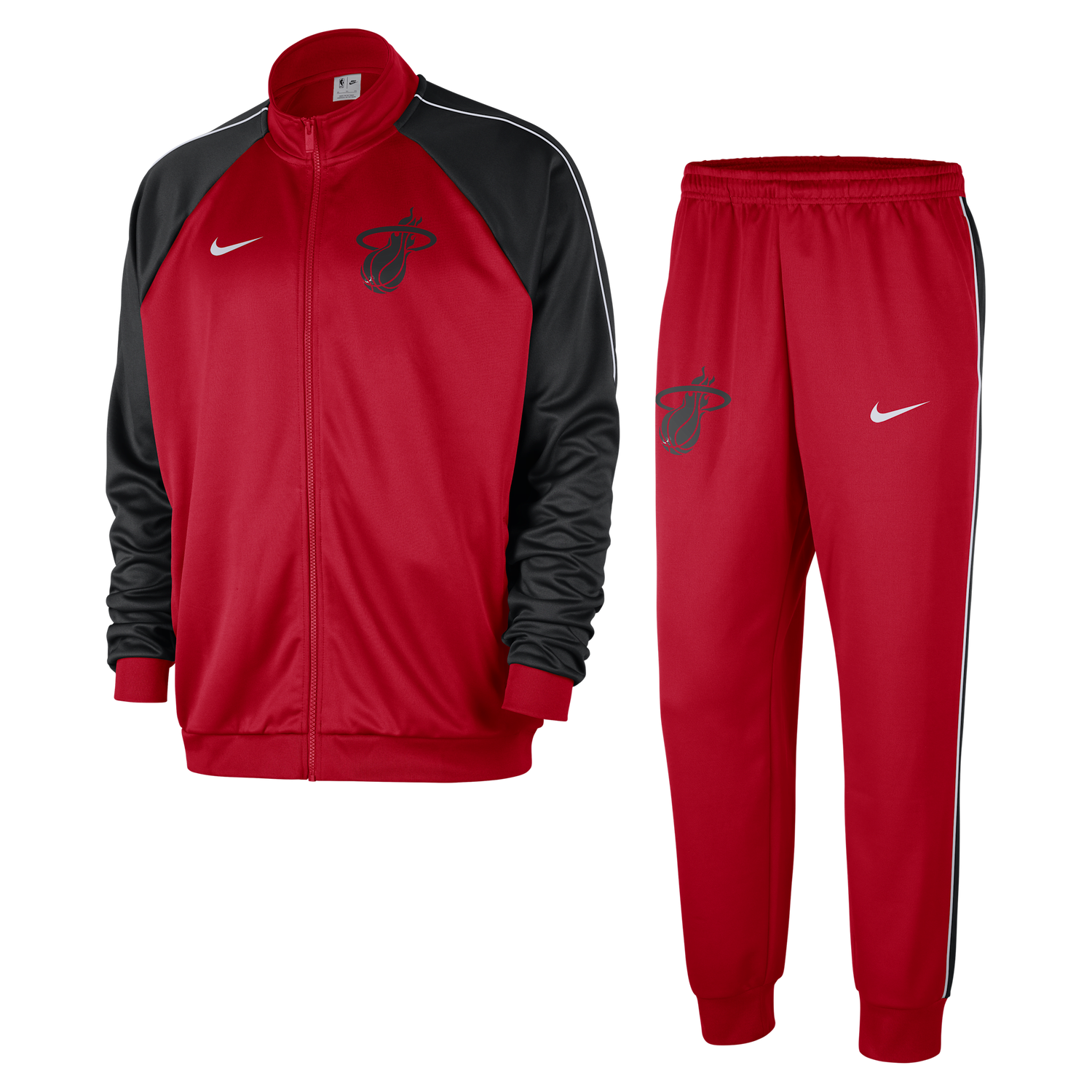 Træningsdragt Nike NBA Miami Heat Club Courtside City Edition Tracksuit Rød | FZ0321-657, 0