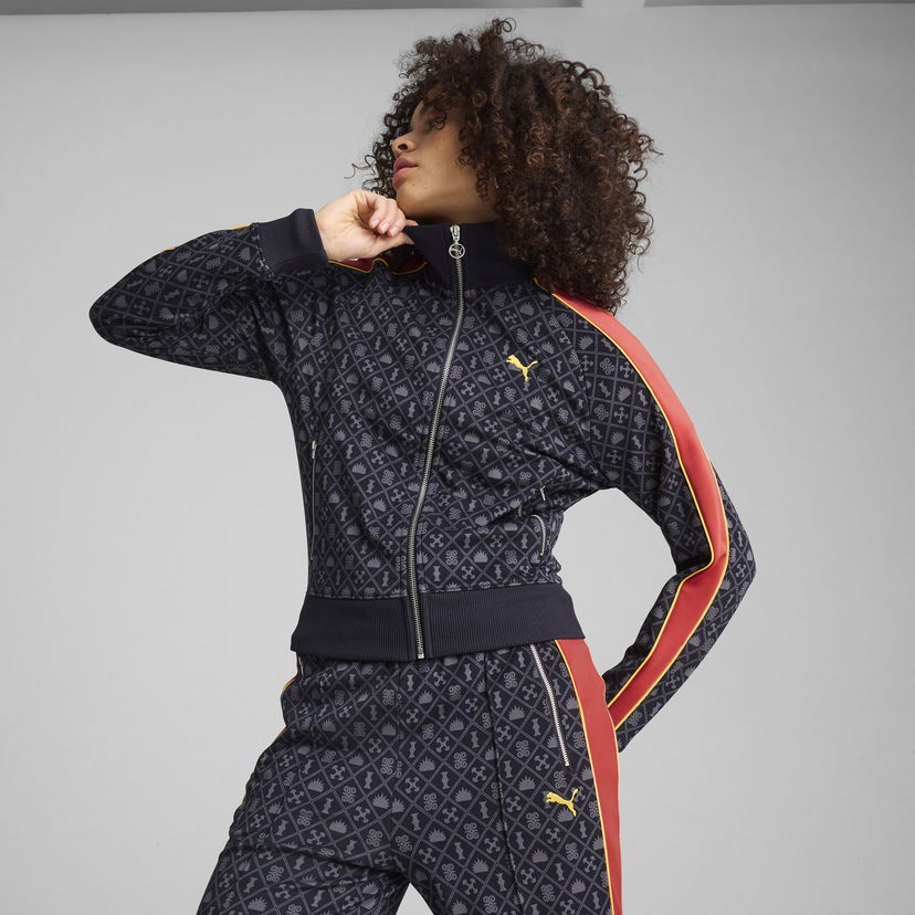 Vindjakke Puma Road To Unity Printed T7 Track Jacket Sort | 629792_16