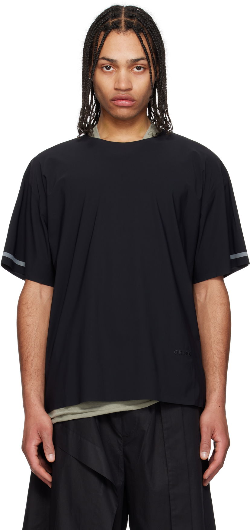T-shirt GR10K GR10K Render Ultrasound T-Shirt Sort | BGA22127CL
