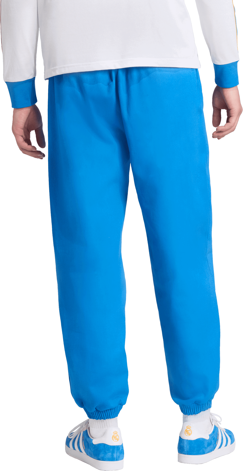 Joggingbukser adidas Performance Real Madrid Terrace Icons Drill Pants Blå | JN3061, 1