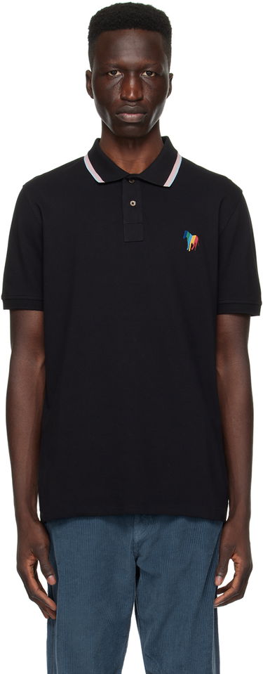 Polo skjorte Paul Smith PS Paul Smith Broad Stripe Zebra Polo Sort | M2R-151LE-M21511-79, 0