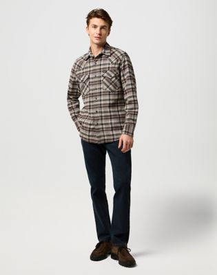 Jeans Wrangler Greensboro Low Stretch Straight Jean Blå | 112370848:44:34, 2