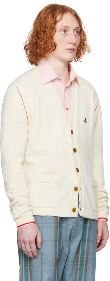Sweater Vivienne Westwood Vivienne Westwood Alex Cardigan Hvid | 27010014-Y0018-AAA-, 1