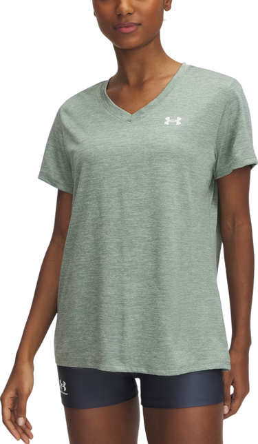 T-shirt Under Armour Under Armour Tech Short Sleeve V-Neck T-Shirt Grøn | 1384227-348, 0
