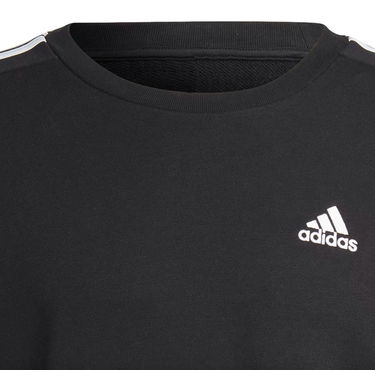 Sweatshirt adidas Originals French Terry 3-Stripes Sweatshirt Sort | IC9317, 1
