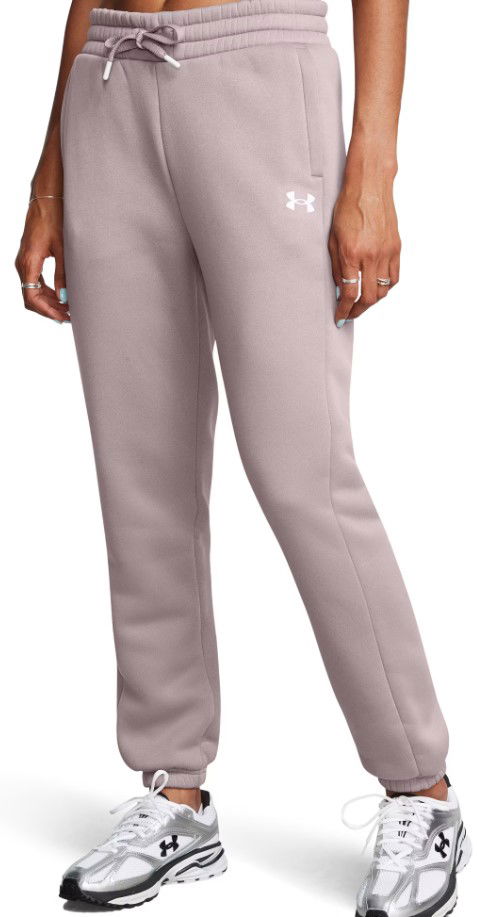 Joggingbukser Under Armour Armour Fleece Pro Gym Pants Lilla | 1386506-015