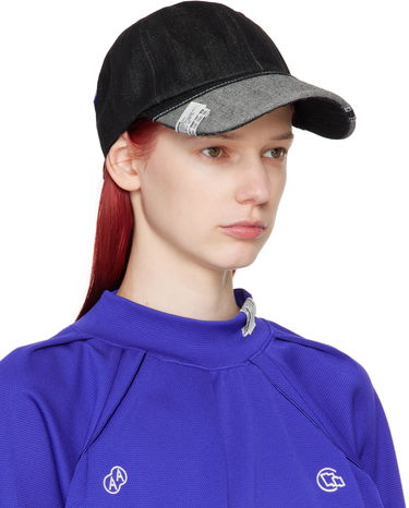 Kasket ADER ERROR Leven Denim Baseball Cap Sort | BN01SSHW0204BK, 3