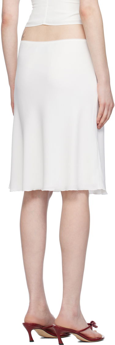 Nederdel GUIZIO Guizio Paloma Midi Skirt Hvid | C00304W016, 2