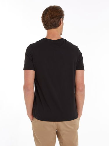 T-shirt Tommy Hilfiger Slim Fit T-shirt Sort | MW0MW37267BDS, 1