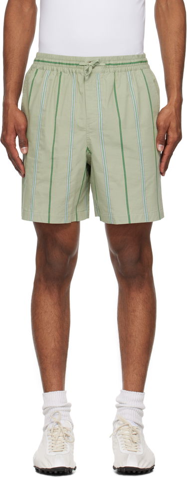 Shorts MAISON KITSUNÉ Maison Kitsuné Elasticated Shorts Grøn | OM01407WC5029, 0