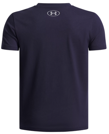 T-shirt Under Armour GL Foundation Short Sleeve T-Shirt with Split Outline Logo Mørkeblå | 6005010-410, 1