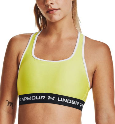 Bh Under Armour Crossback Mid Bra Gul | 1361034-743, 0