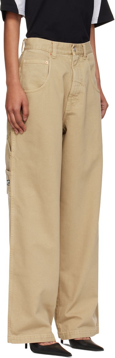 Jeans VETEMENTS Vetements Hip-Hop Pants Beige | UH76PA250BE, 4