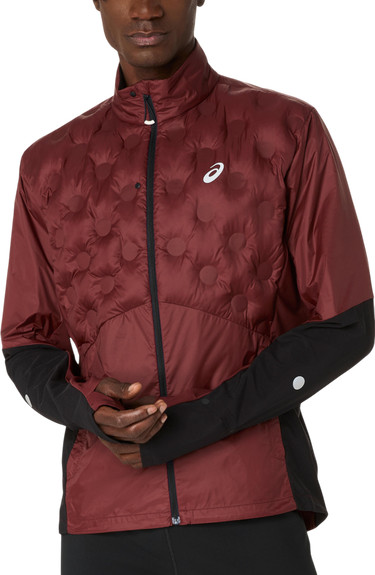 Puffer jakke Asics ROAD Quilted Winter Jacket Bourgogne | 2011d087-200, 0