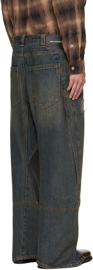 Jeans Andersson Bell Andersson Bell Twisted Zipper Pocket Jeans Blå | apa841u, 2