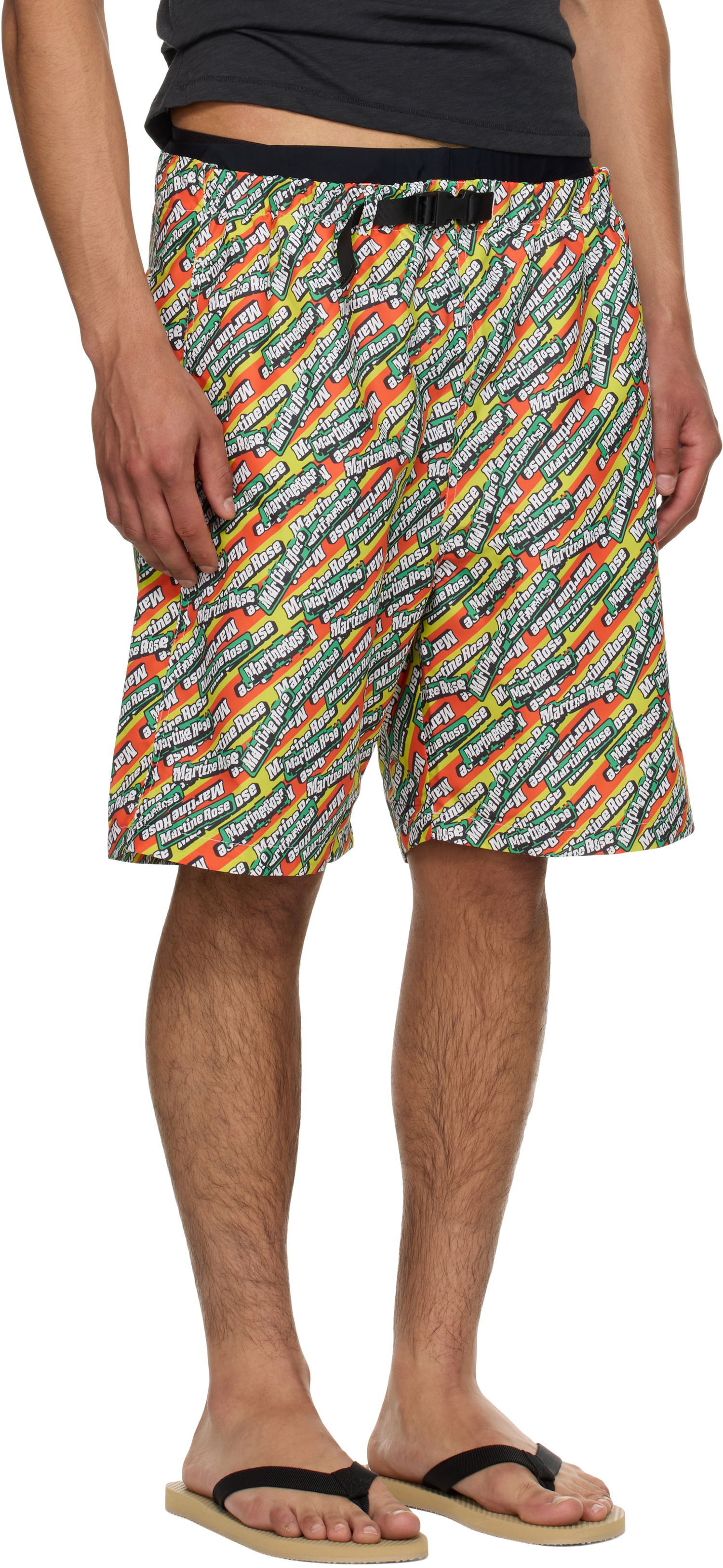 Badetøj Martine Rose Martine Rose Board Swim Shorts Flerfarvet | 138WSP05418R, 1