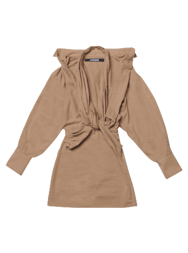 Kjole Jacquemus La Robe Agui Dress Beige | 223DR033 1061 150