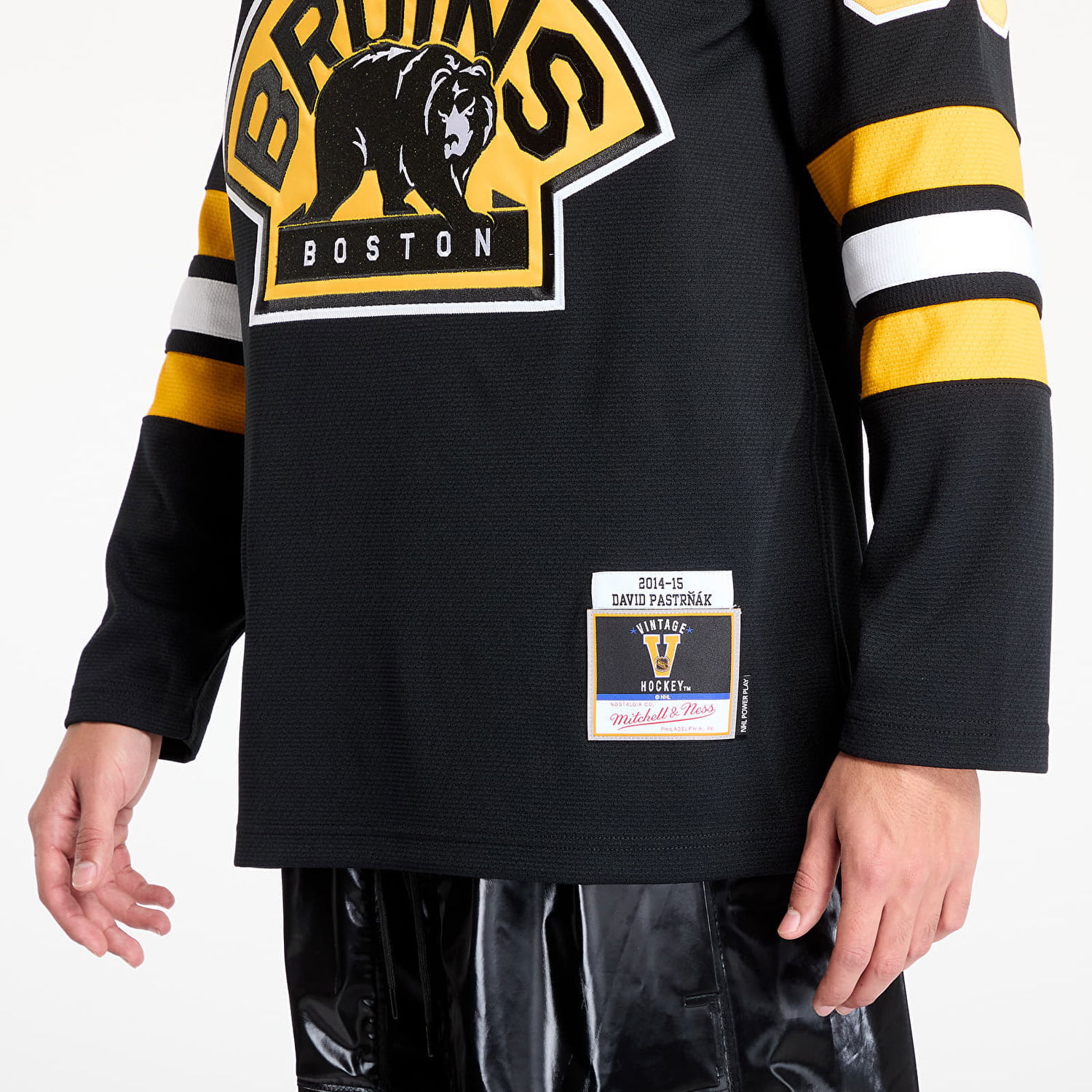 Jersey Mitchell & Ness Bruins 2014 Pastrnak Jersey Sort | RJY77874-BBN14DPTBLCK, 1
