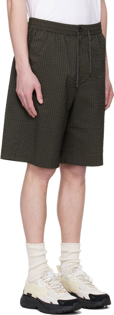 Shorts MAISON KITSUNÉ Maison Kitsuné Elasticated Bermuda Shorts Grøn | OM01406WC5032, 1