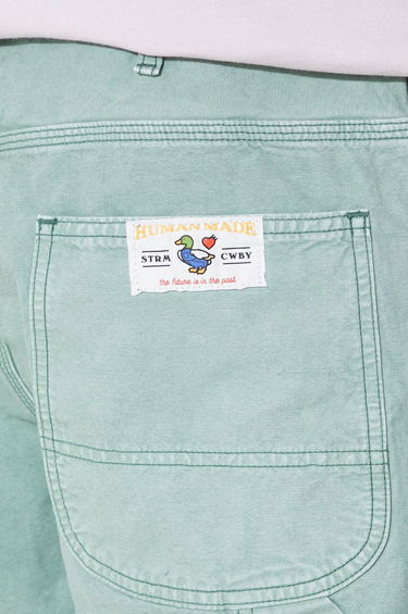 Cargo bukser Human Made Garment Dyed Painter Pants Grøn | HM27PT008, 4