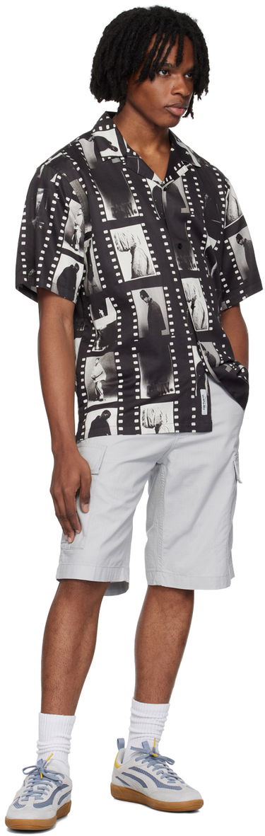 Skjorte Carhartt WIP Photo Strip Print Relaxed Fit Shirt Sort | I033070, 3