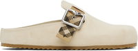 Burberry Urchin Suede Mules