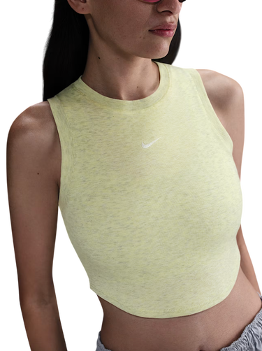 Tanktop Nike Nike Chill Knit Cropped Tank Top Gul | fb8279-701, 0