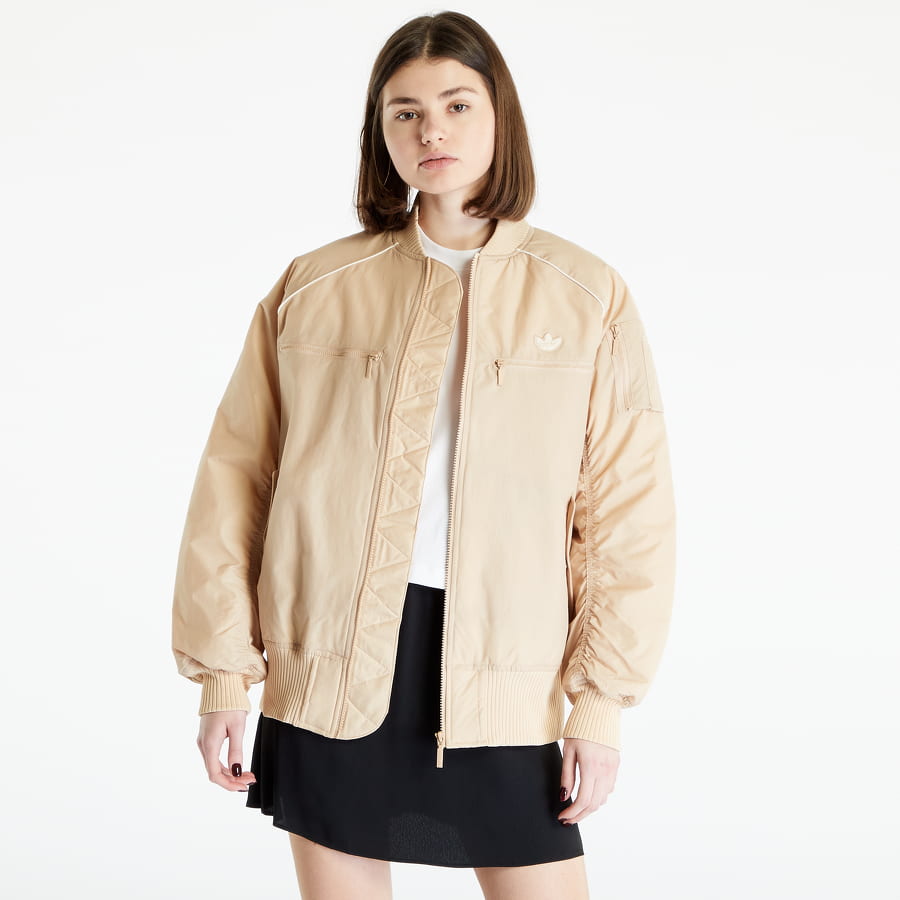 Bomberjakke adidas Originals Bomber Magbei Beige | HK5232, 0