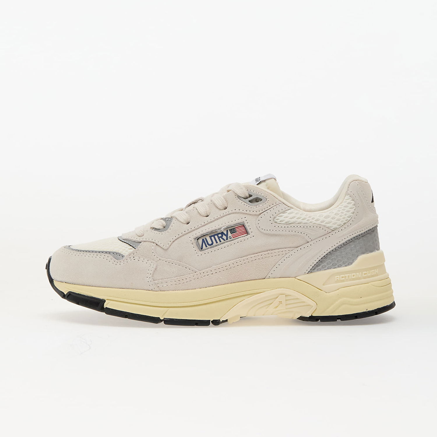 Sneakers og sko Autry Hyperway Low Wom White/ Silver Grå | A1UNHYLWUM10, 0
