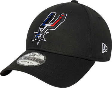 Kasket New Era New Era NBA San Antonio Spurs 9Forty Adjustable Cap Sort | 60668243-60668243, 0