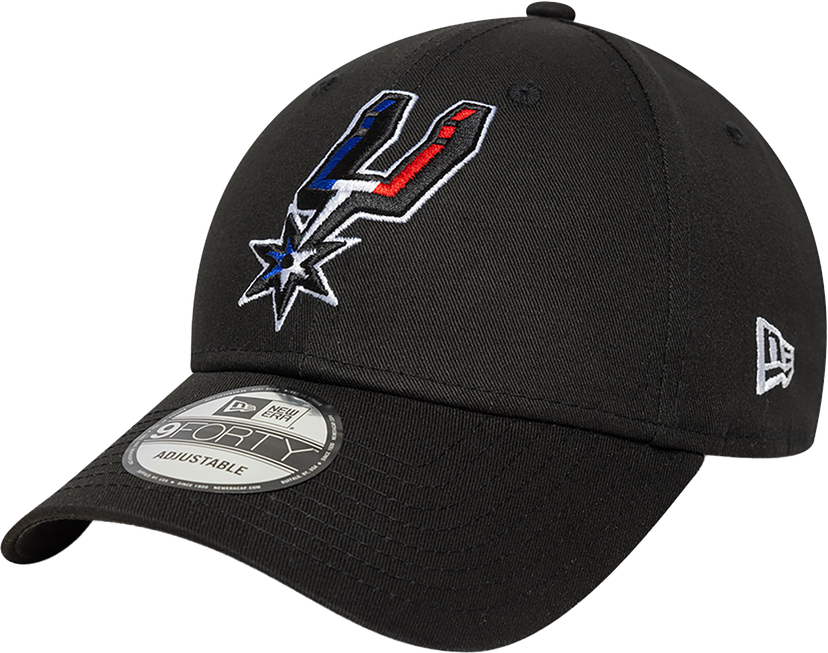 Kasket New Era New Era NBA San Antonio Spurs 9Forty Adjustable Cap Sort | 60668243-60668243