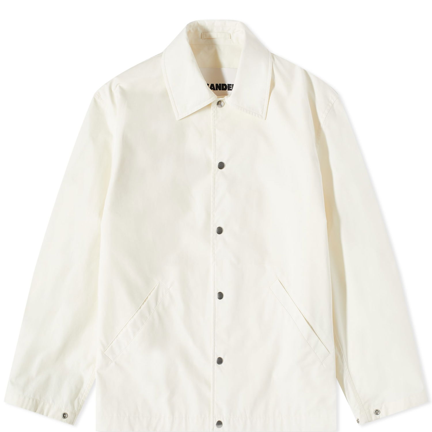 Jakke Jil Sander Back Logo Coach Jacket Hvid | J23BN0003-J45071-103, 0