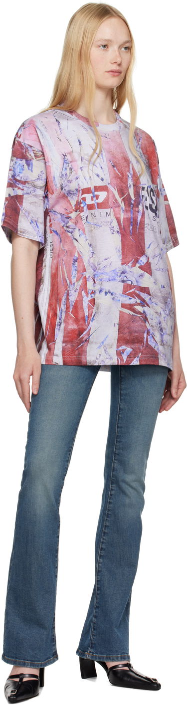 T-shirt Diesel Diesel T-Boxt-R13 Graphic T-Shirt Flerfarvet | A19648 0HGBY, 3